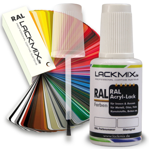 Lackstift RAL 3009 Oxidrot. Glänzend, seidenmatt o. matt / Kfz, Holz, Metall.../ Innen & Außen. 20ml.