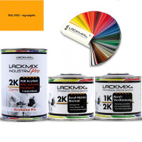 2K Lack RAL 1003 Signalgelb / RAL Acryl Express...