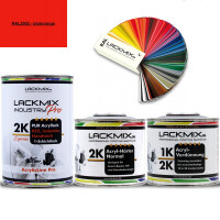 2K Lack RAL 2002 Blutorange / RAL Acryl Express...