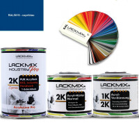 2K Lack RAL 5019 Capriblau / RAL Acryl Express...