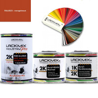 2K Lack RAL 8023 Orangebraun / RAL Acryl Express...