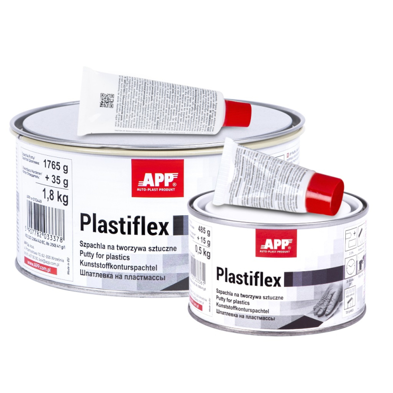 APP Kunststoffspachtel-Plastiflex. Plastik-Spachtelmasse.