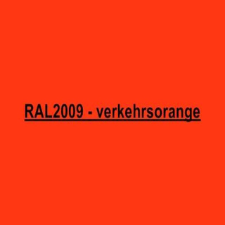 RAL 2009 Verkehrsorange